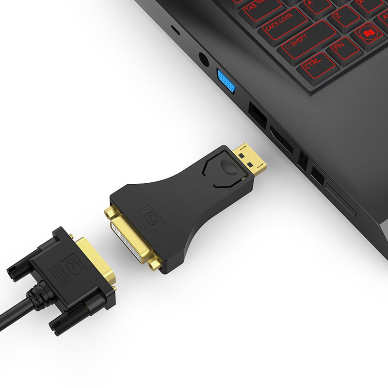 POWERTECH αντάπτορας DisplayPort σε DVI , Passive, 4K, μαύρος 2460 - Image 3