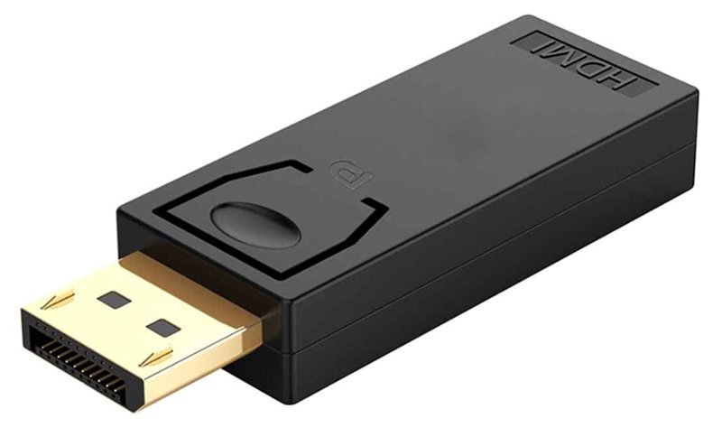POWERTECH αντάπτορας DisplayPort σε HDMI , Passive, 4K, μαύρος 2461