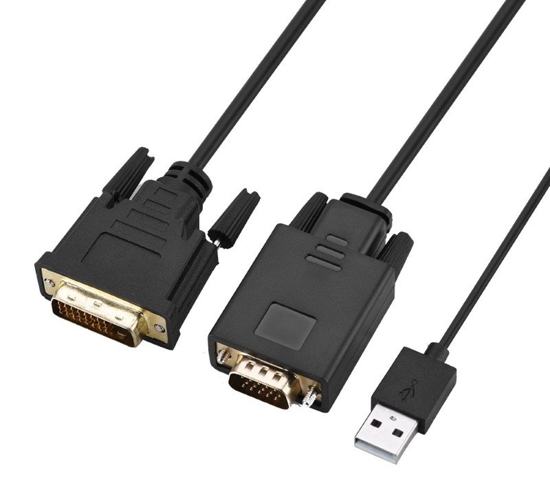 kalodio DVI se VGA, Active Gold, 1080p, 2m, mayro 1239 DVI