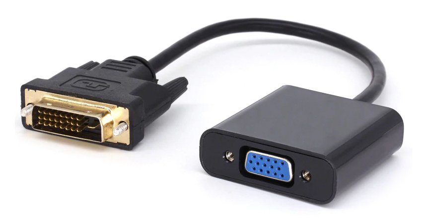 POWERTEH antaptoras DVI(M) 24+1 se VGA(F), 1080p, Active, 0.20, mayros 1247 DVI