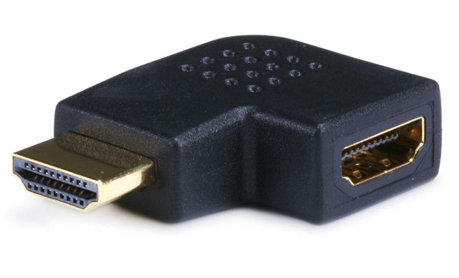 POWERTECH αντάπτορας HDMI , γωνιακός, 90° left 493