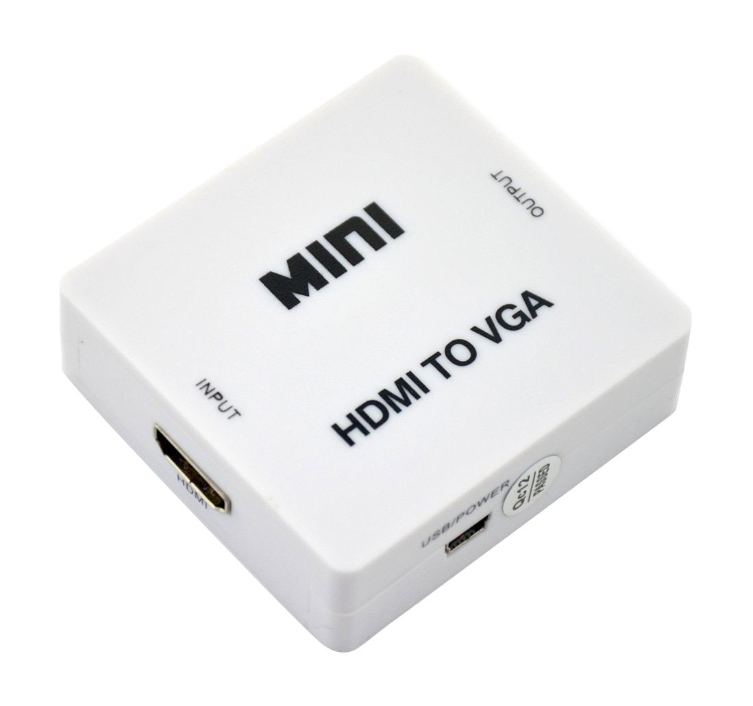 HD Video Converter HDMI se VGA & 3.5mm Audio, Full HD 964 Full HD