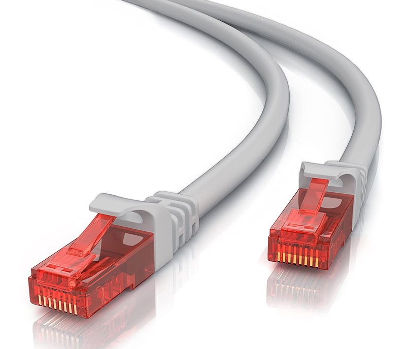 POWERTECH καλώδιο δικτύου , Cat 6 U/UTP, copper 24AWG, 5m, γκρι 2588