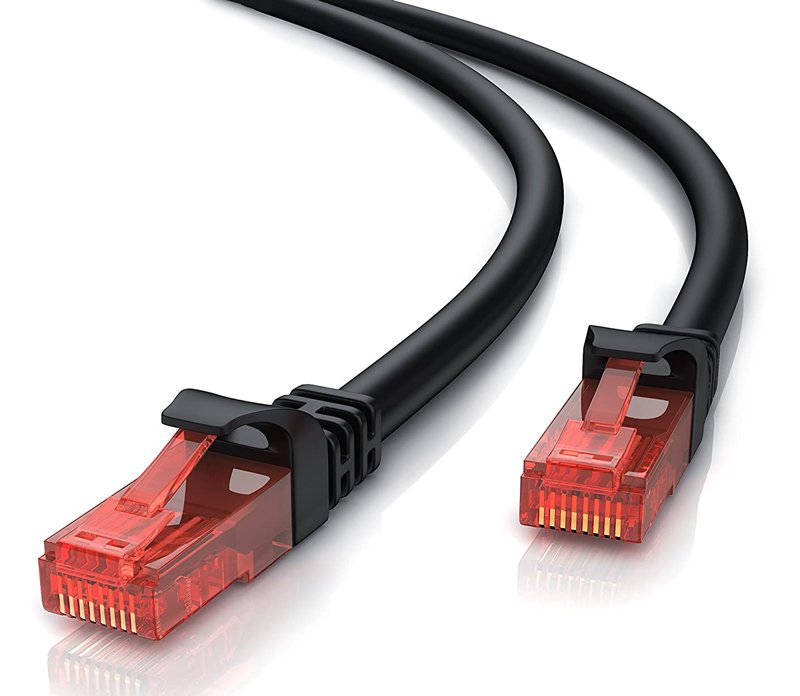 POWERTECH καλώδιο δικτύου , Cat 6 U/UTP, copper 24AWG, 3m, μαύρο 2591