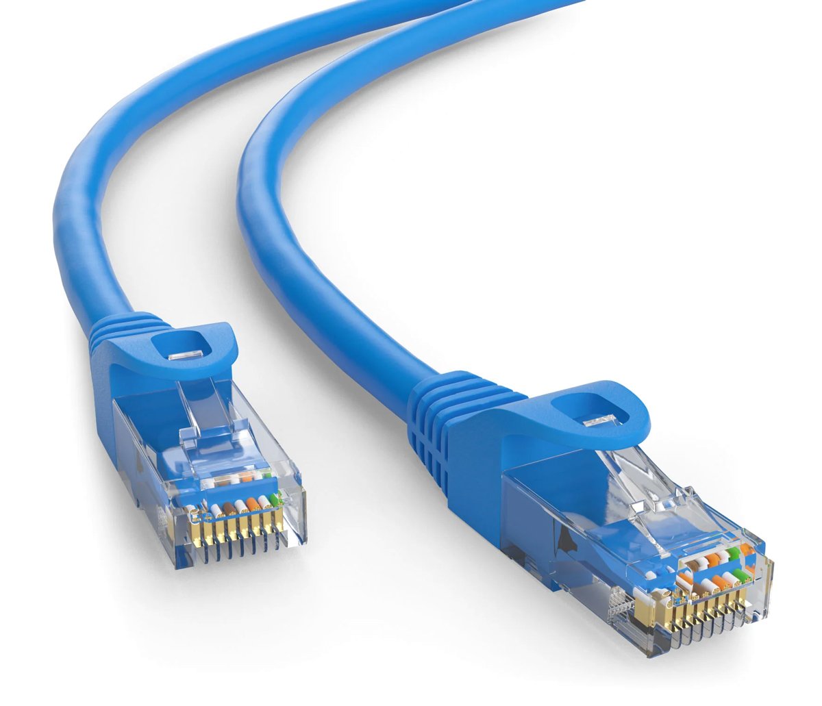 POWERTECH καλώδιο δικτύου , Cat 5e U/UTP, CCA, 100Hz, 5m, μπλε 7218