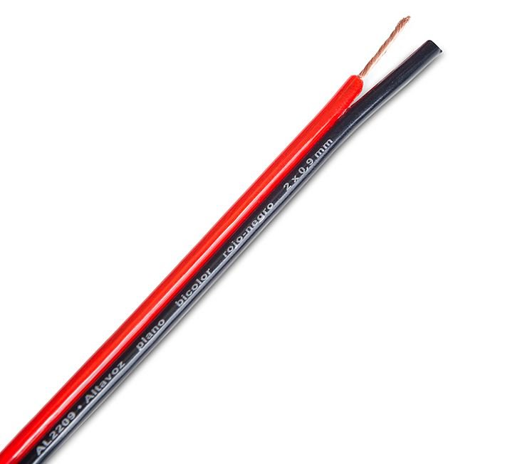 POWERTECH καλώδιο ήχου 2x 0.50mm2 , 100m 619