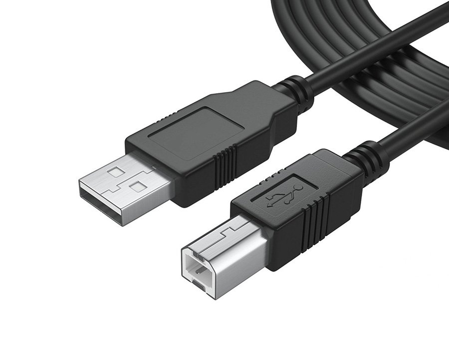 POWERTECH Καλώδιο USB 2.0 σε USB Type B , 1.5m, μαύρο 455