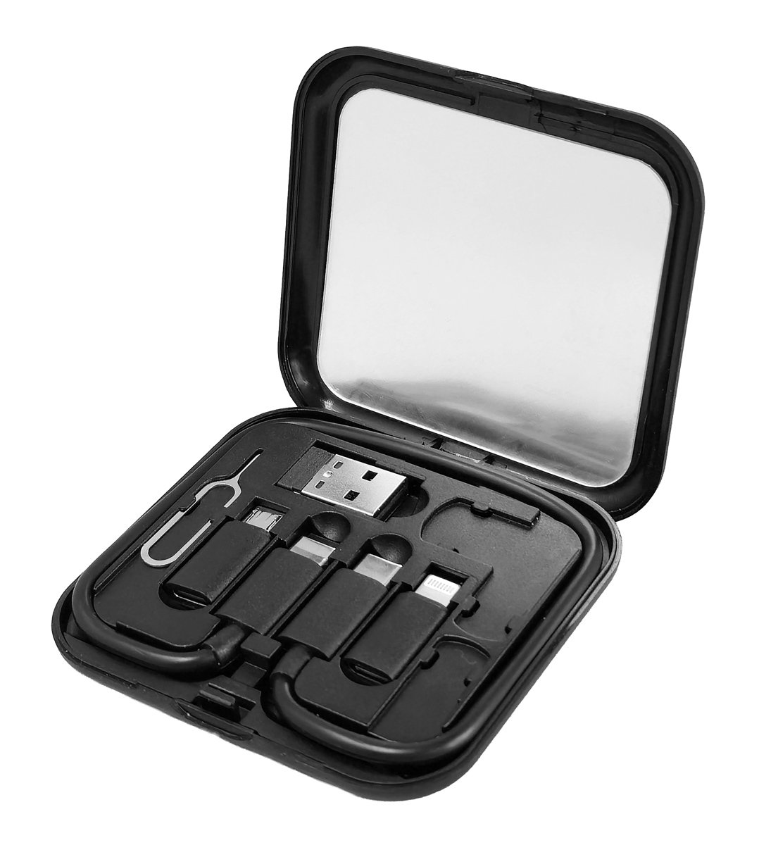 all in one kit fortisis me kalodio & antaptores, 60W, 30cm, mayro 4 se 1