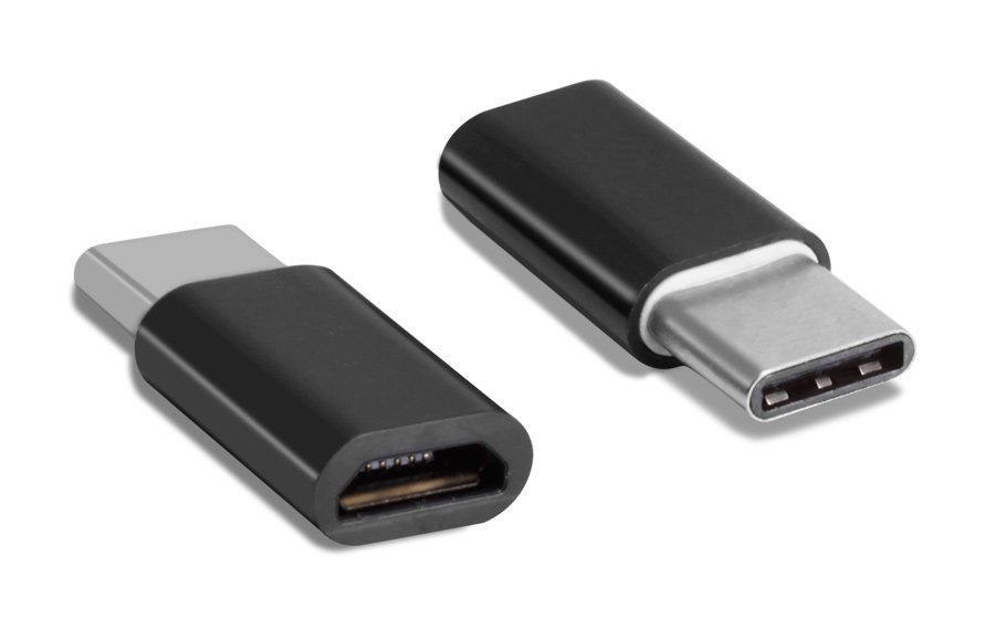 POWERTECH αντάπτορας USB-C σε Micro USB θηλυκό , μαύρος 888