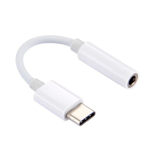 POWERTECH καλώδιο USB-C σε 3.5mm θηλυκό , CM119B, λευκό 1006