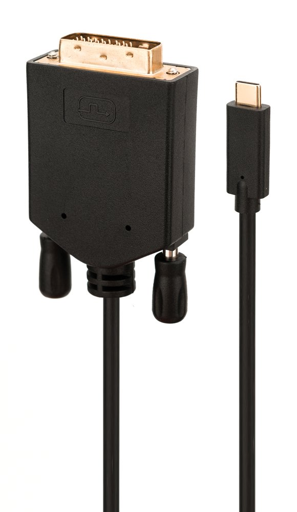 POWERTECH καλώδιο USB-C σε DVI , 1080p/60Hz, 2m, μαύρο 2060