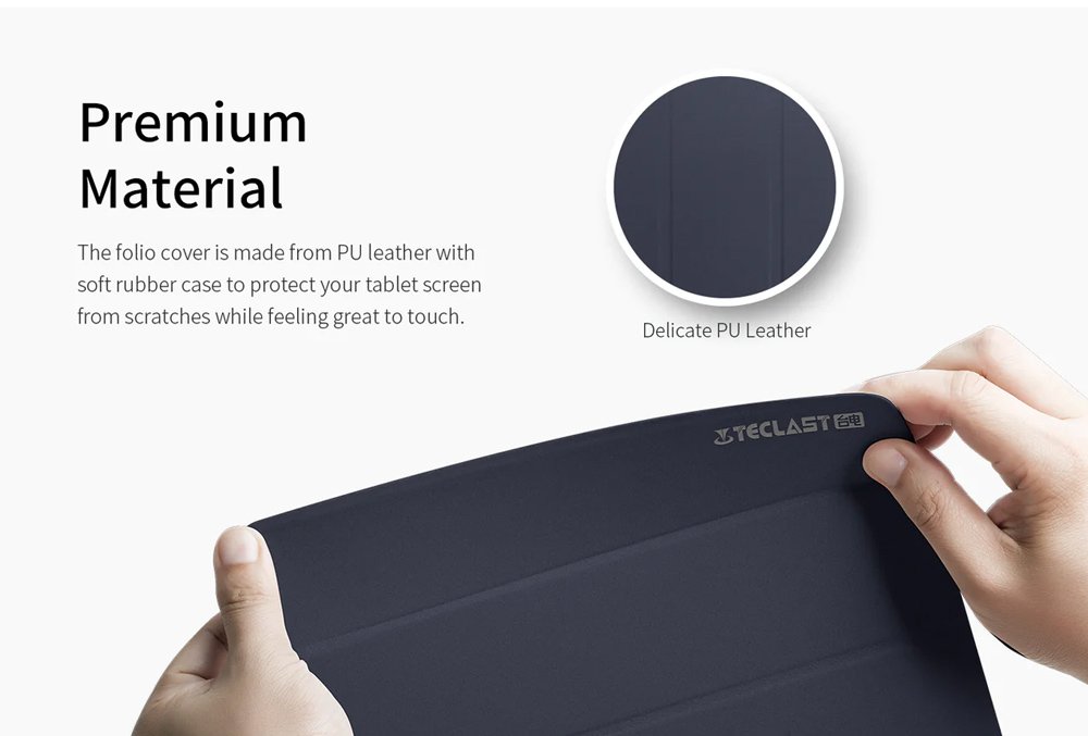 TECLAST θήκη προστασίας για tablet M50 Mini, γκρι 7270 - Image 4