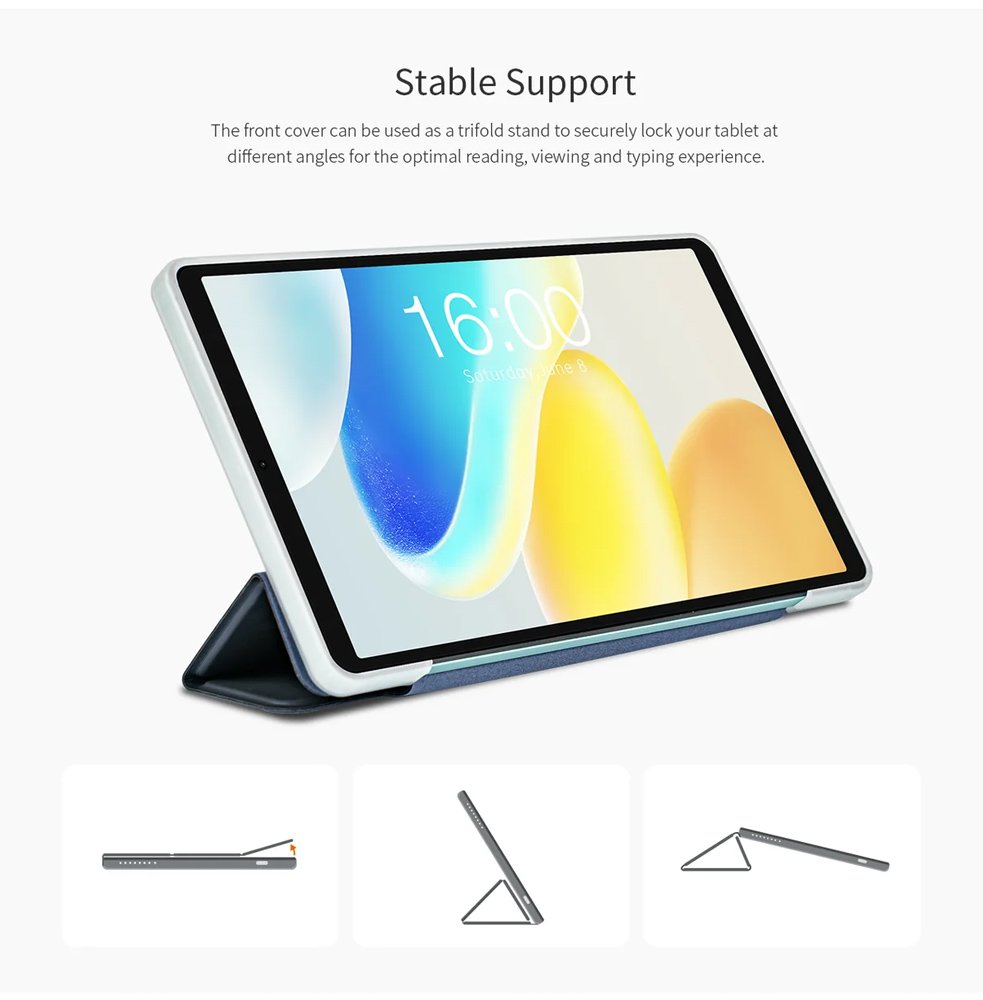 TECLAST θήκη προστασίας για tablet M50 Mini, γκρι 7270 - Image 5