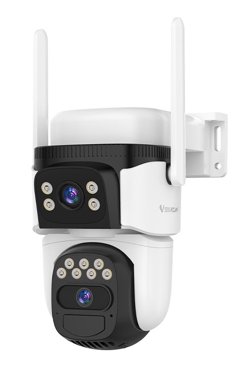 smart iliaki kamera CB621DR, dual lens, 3MP, WiFi, SD, PTZ, IP66 outdoor