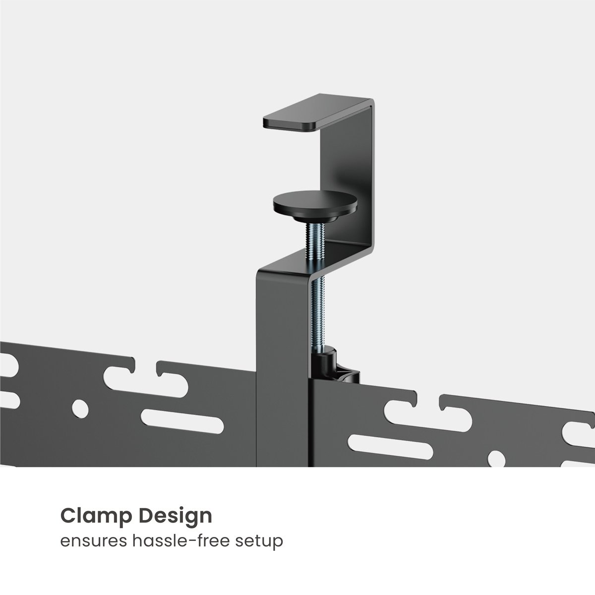 cable management grafeioy, metalliko, 384x63x307mm, mayro Cable Management 6
