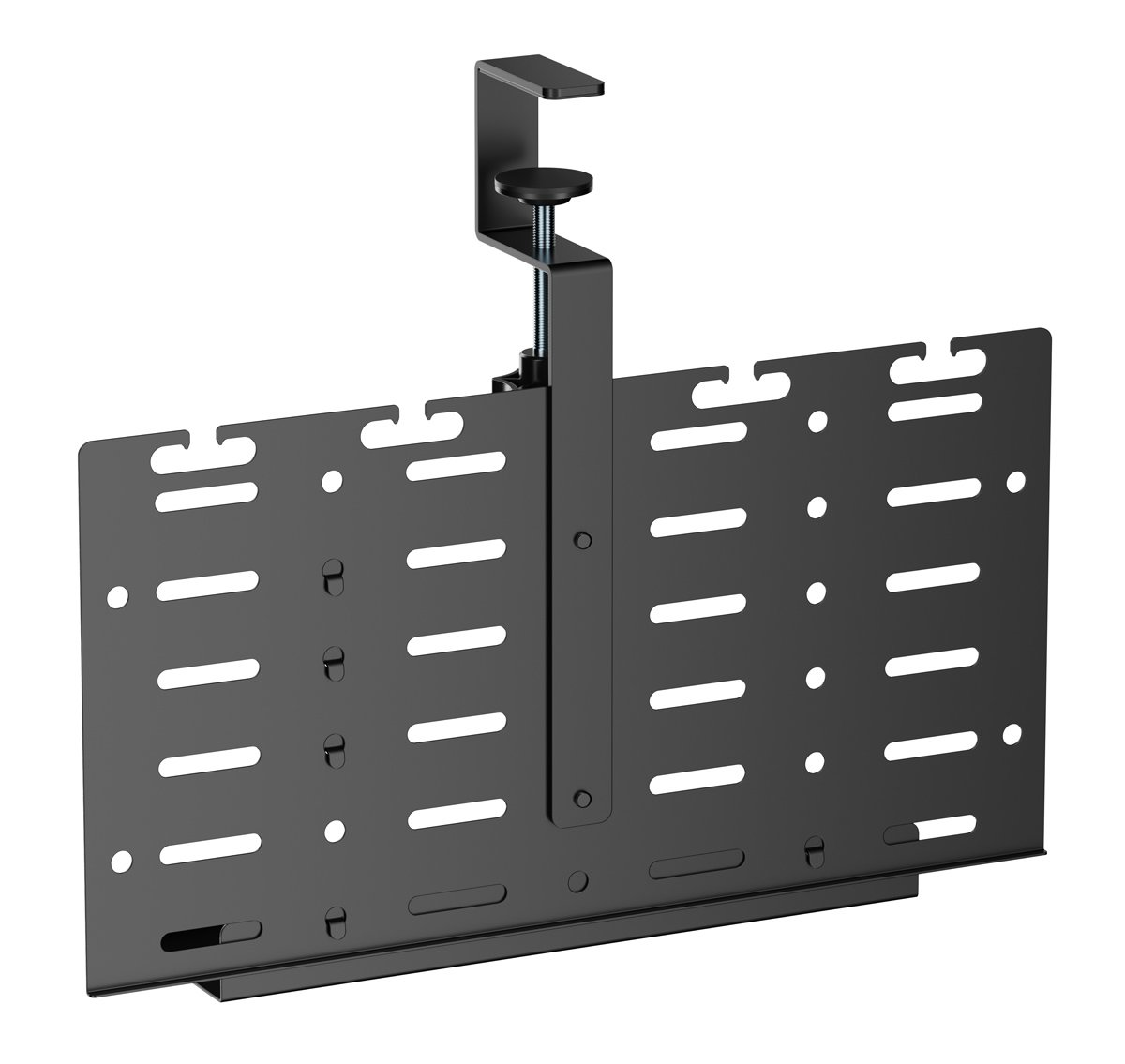cable management grafeioy, metalliko, 384x63x307mm, mayro Cable Management 8