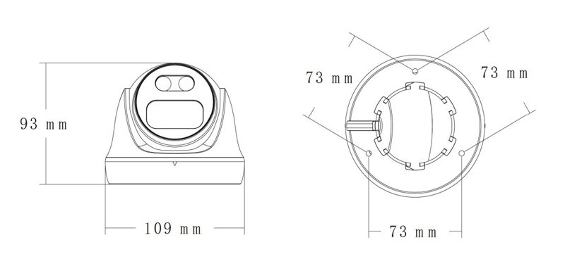 LONGSE IP κάμερα , 2.8mm, 2MP, αδιάβροχη IP67, PoE 3272 - Image 4
