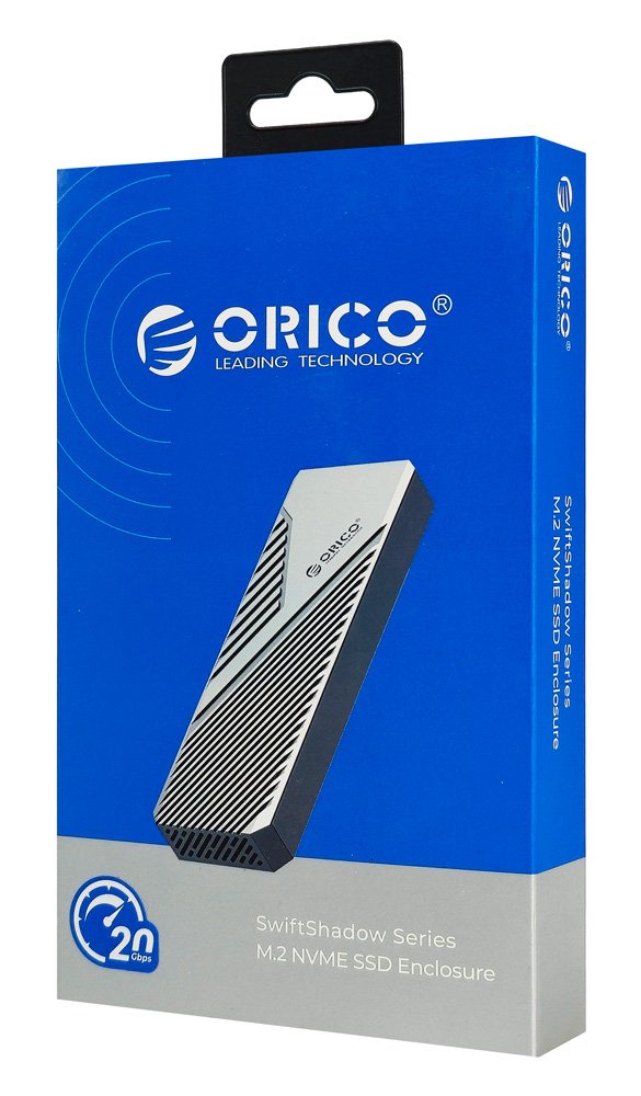 ORICO θήκη για M.2 NVME SSD CNM2-G20, 20Gbps, γκρι - Image 7