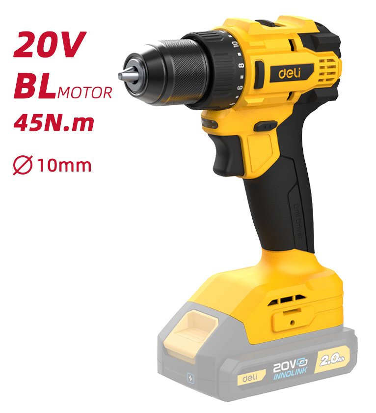 drapano mpatarias, Brushless, 20V, 45N.m Drapanokatsavido 1
