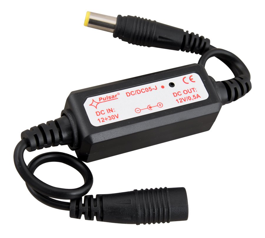 PULSAR μετατροπέας μείωσης τάσης /05-J, 12-30V, βύσμα  2.1/5.5 2698