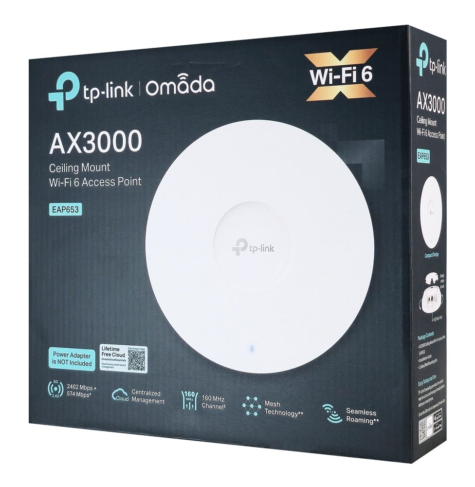 access point EAP653, orofis, WiFi 6, 3000Mbps AX3000, Mesh, V1.0 Mesh 9