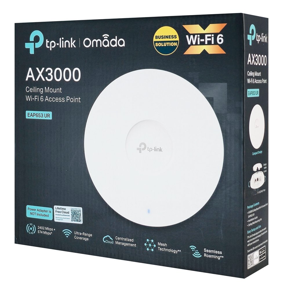 access point EAP653 UR, orofis, WiFi 6, 3000Mbps AX3000, Mesh, V1.0 Mesh 4