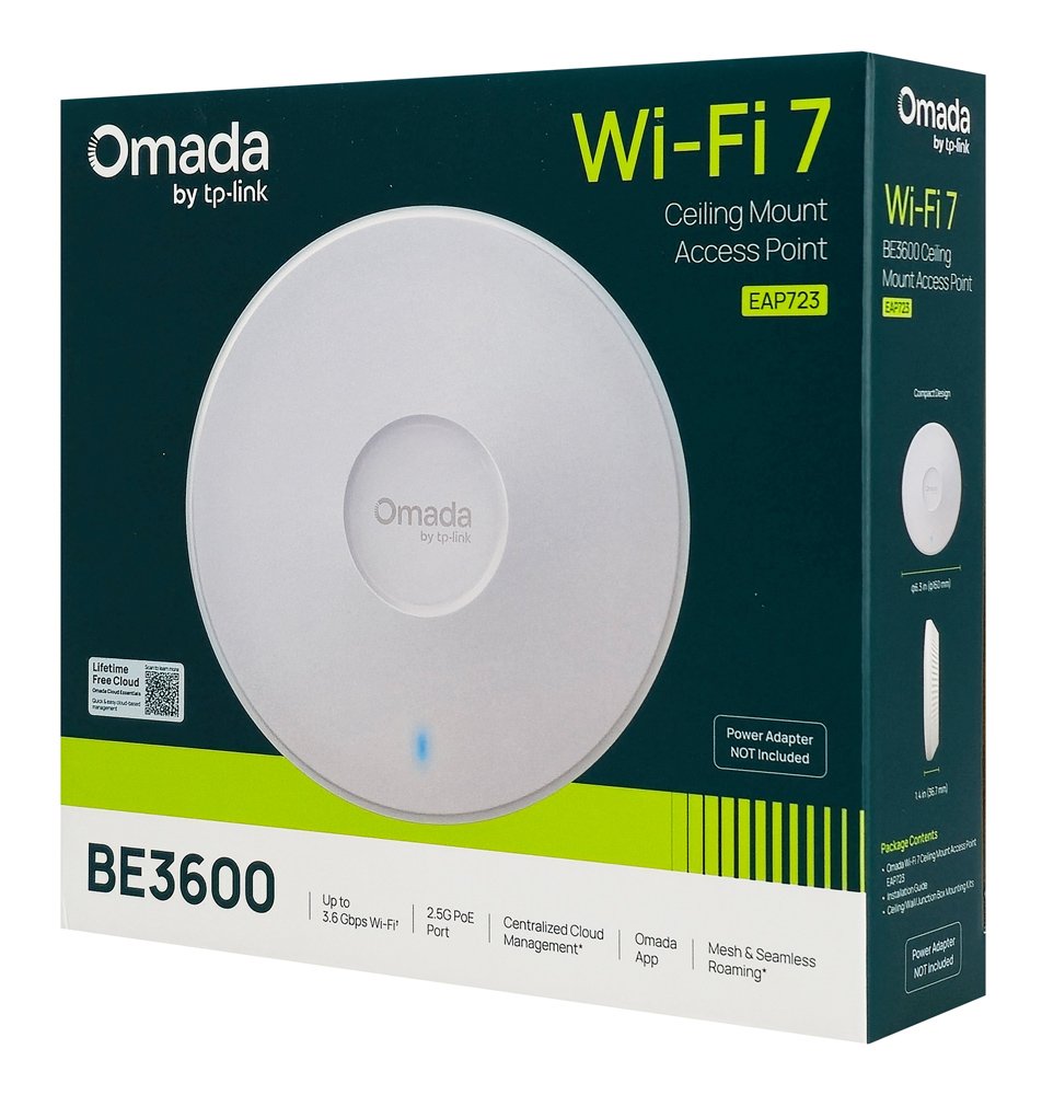 access point EAP723, orofis, WiFi 7, 3600Mbps BE3600, Mesh, V2.20 Mesh 4