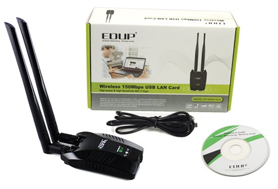 EDUP ασύρματος USB αντάπτορας δικτύου , 150Mbps 2944 - Image 2
