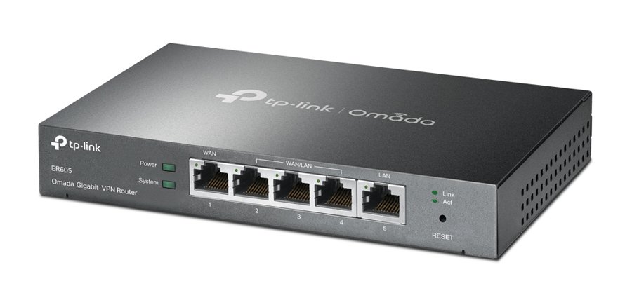 TP-LINK Gigabit VPN router , 5x Ethernet port, Ver 1.0 3327