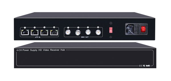 FOLKSAFE video and power receiver hub , 4 channel 2920