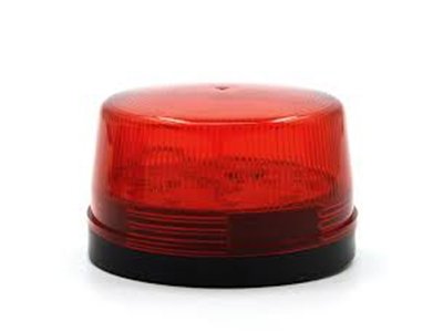 Strobe εσωτερικών & εξωτερικών χώρων, LED, 12V, Red 796