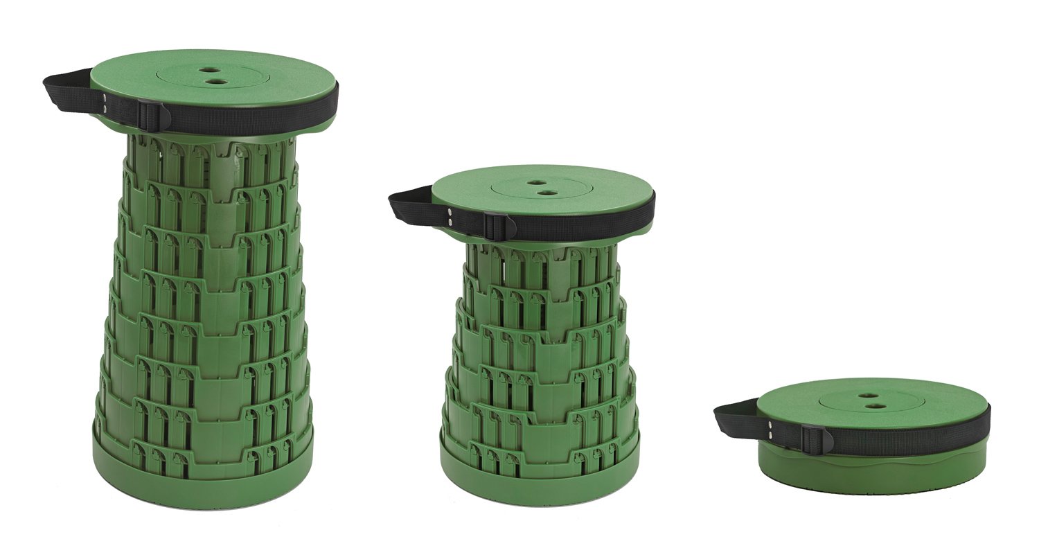 HOME USE πτυσσόμενο καρεκλάκι HUH-0232, αντοχή έως 250kg, 25.5x45cm, πράσινο - Image 2