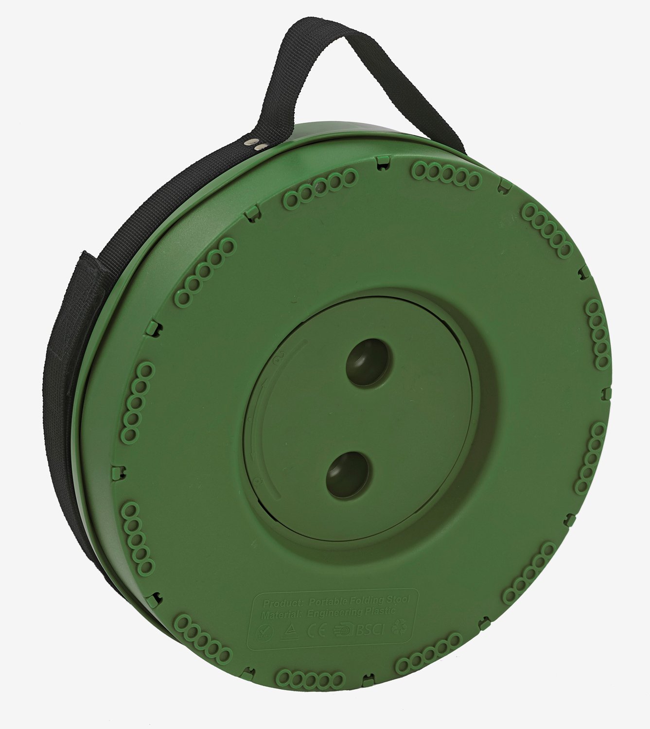 HOME USE πτυσσόμενο καρεκλάκι HUH-0232, αντοχή έως 250kg, 25.5x45cm, πράσινο - Image 6
