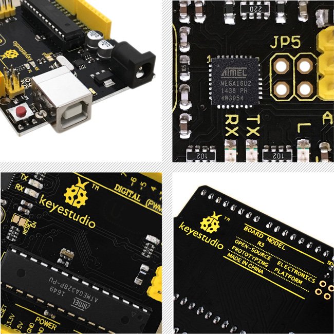 UNO R3 development board, symvato me Arduino 2605 Arduino