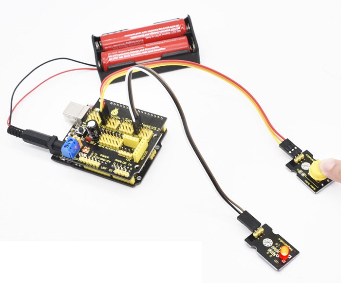 KEYESTUDIO sensor shield V5 , συμβατό με Arduino 2607 - Image 2