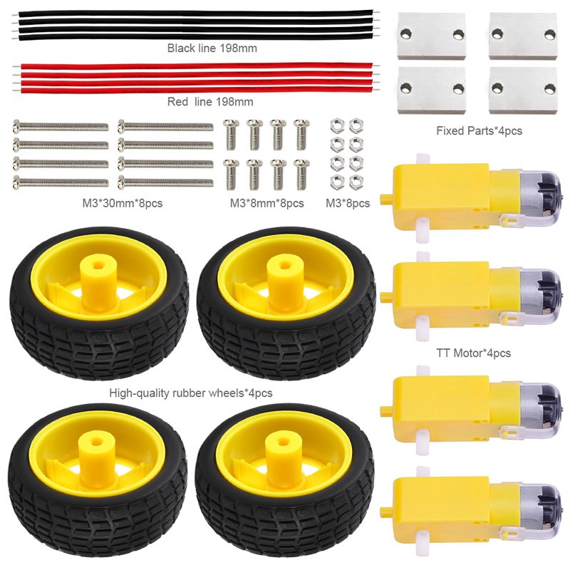 motor wheel kit gia smart car 2621 Arduino