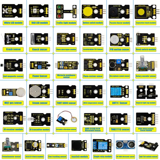 37 in 1 Sensor V2.0 kit gia Arduino 2626 Arduino