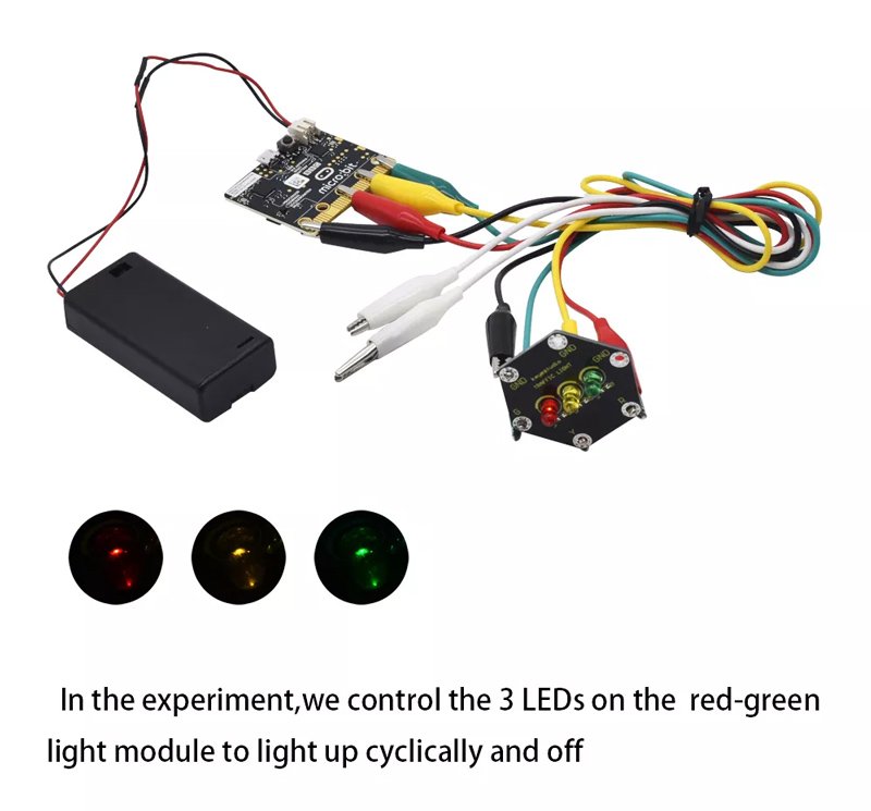 KEYESTUDIO honeycomb traffic light module για Micro:bit 3240 - Image 3
