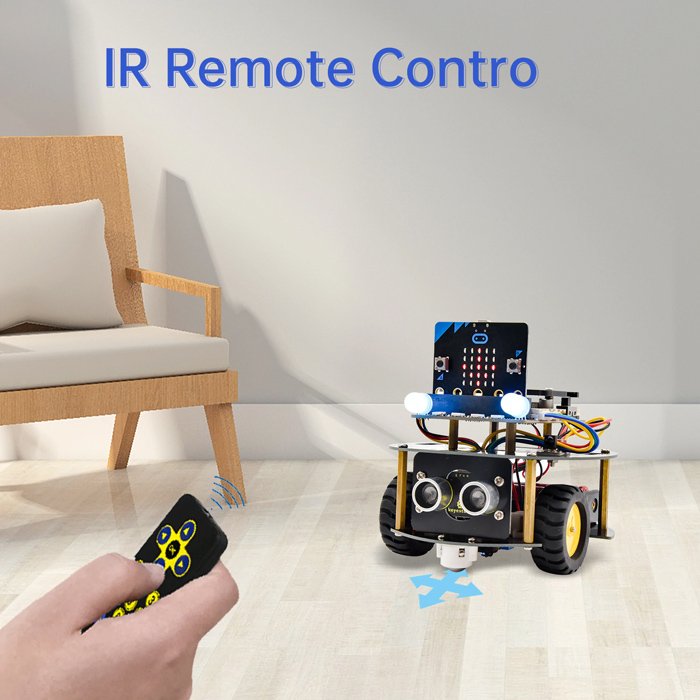 KEYESTUDIO mini smart turtle car , για Micrο:bit STEM 3229 - Image 2