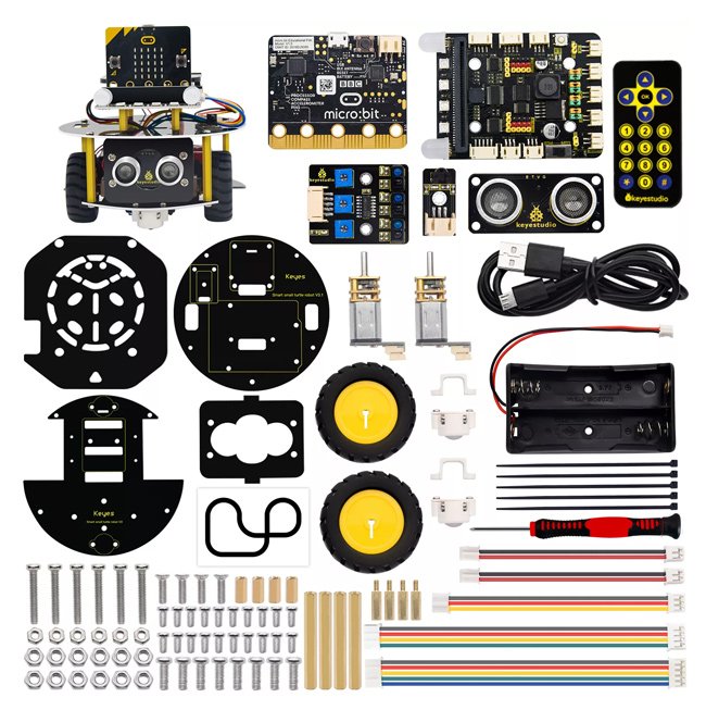 KEYESTUDIO mini smart turtle car , για Micrο:bit STEM 3229 - Image 4