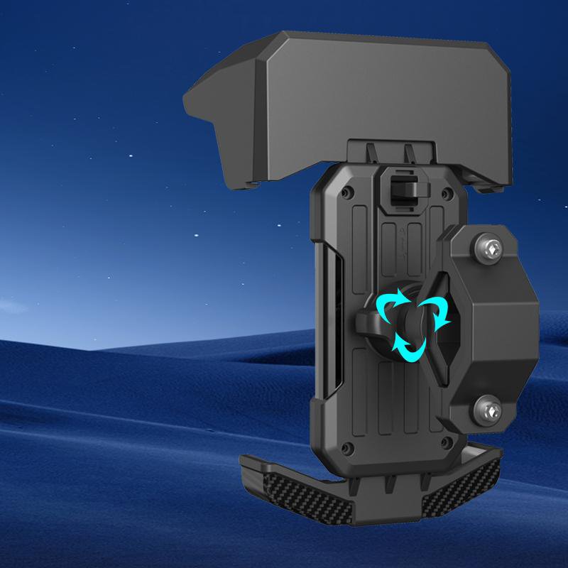 KAKUSIGA βάση ποδηλάτου/μηχανής για smartphone KSC-1594, μαύρη - Image 3