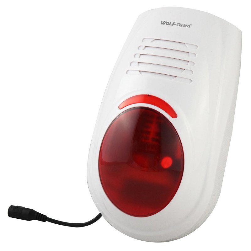 WOLF GUARD ασύρματη σειρήνα strobe εξωτερικού χώρου 2165