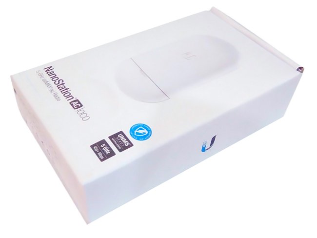 NanoStation oco 5AC, 5GHz, 450Mbps, 13dBi, leyko 1482 indoor & outdoor 6