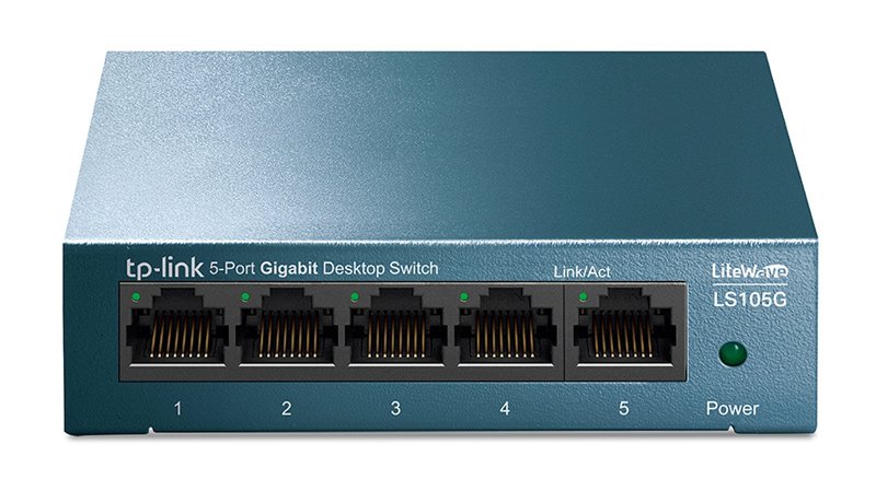 Desktop Switch, 5-port 10/100/1000Mbps, Ver. 1.0 1748 10 - 100 - 1000