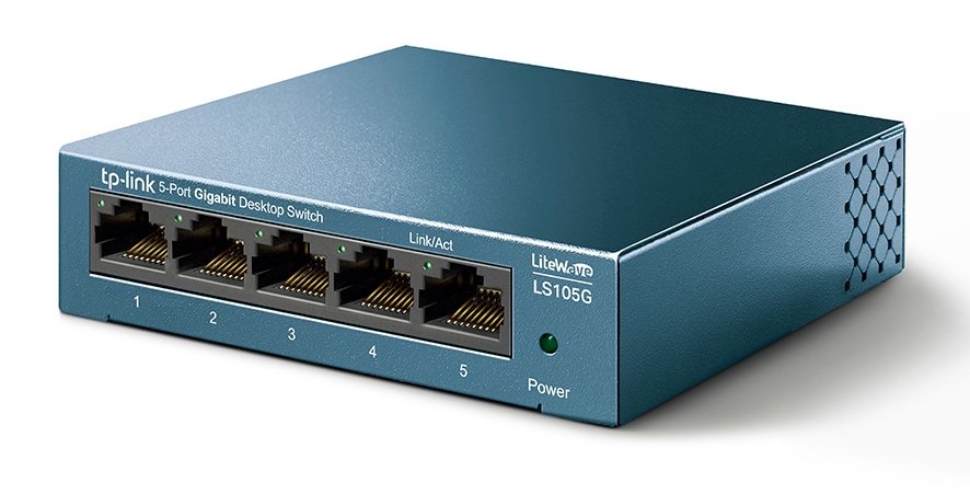 TP-LINK Desktop Switch , 5-port 10/100/1000Mbps, Ver. 1.0 1748