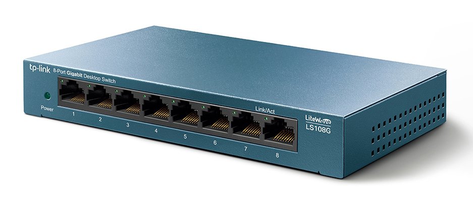TP-LINK Desktop Switch , 8-port 10/100/1000Mbps, Ver. 1.0 1749