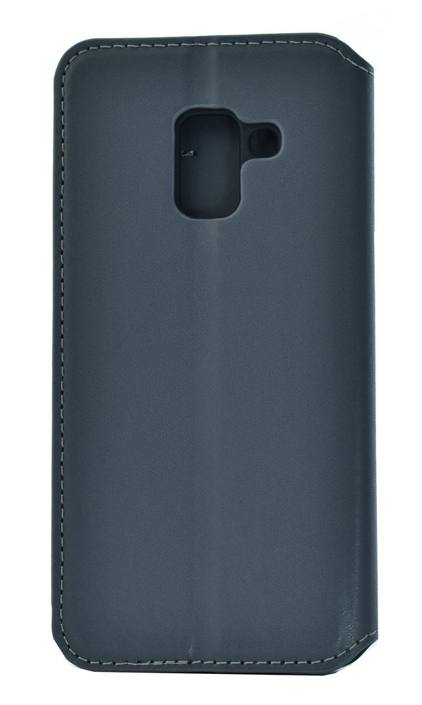 POWERTECH Θήκη Slim Leather για Samsung A5 2018, γκρι 1054 - Image 2