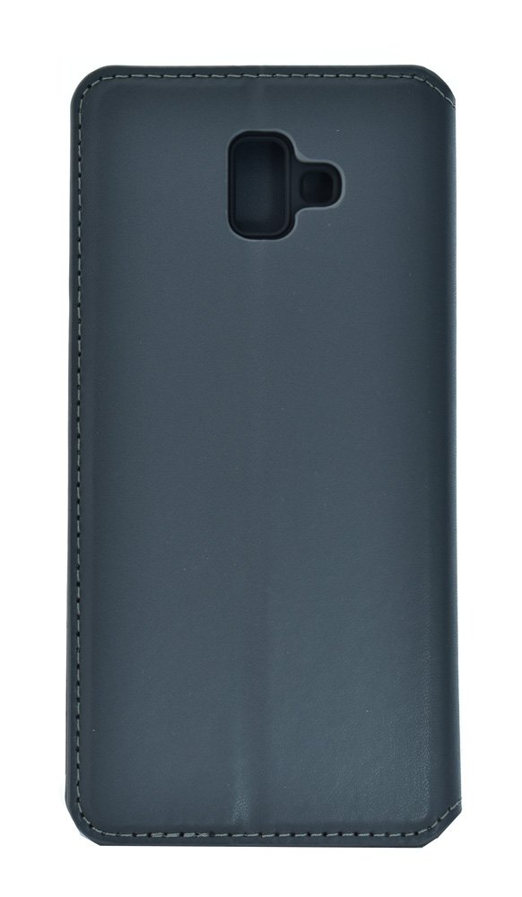 POWERTECH Θήκη Slim Leather για Samsung J6 Plus 2018, γκρι 1058 - Image 2