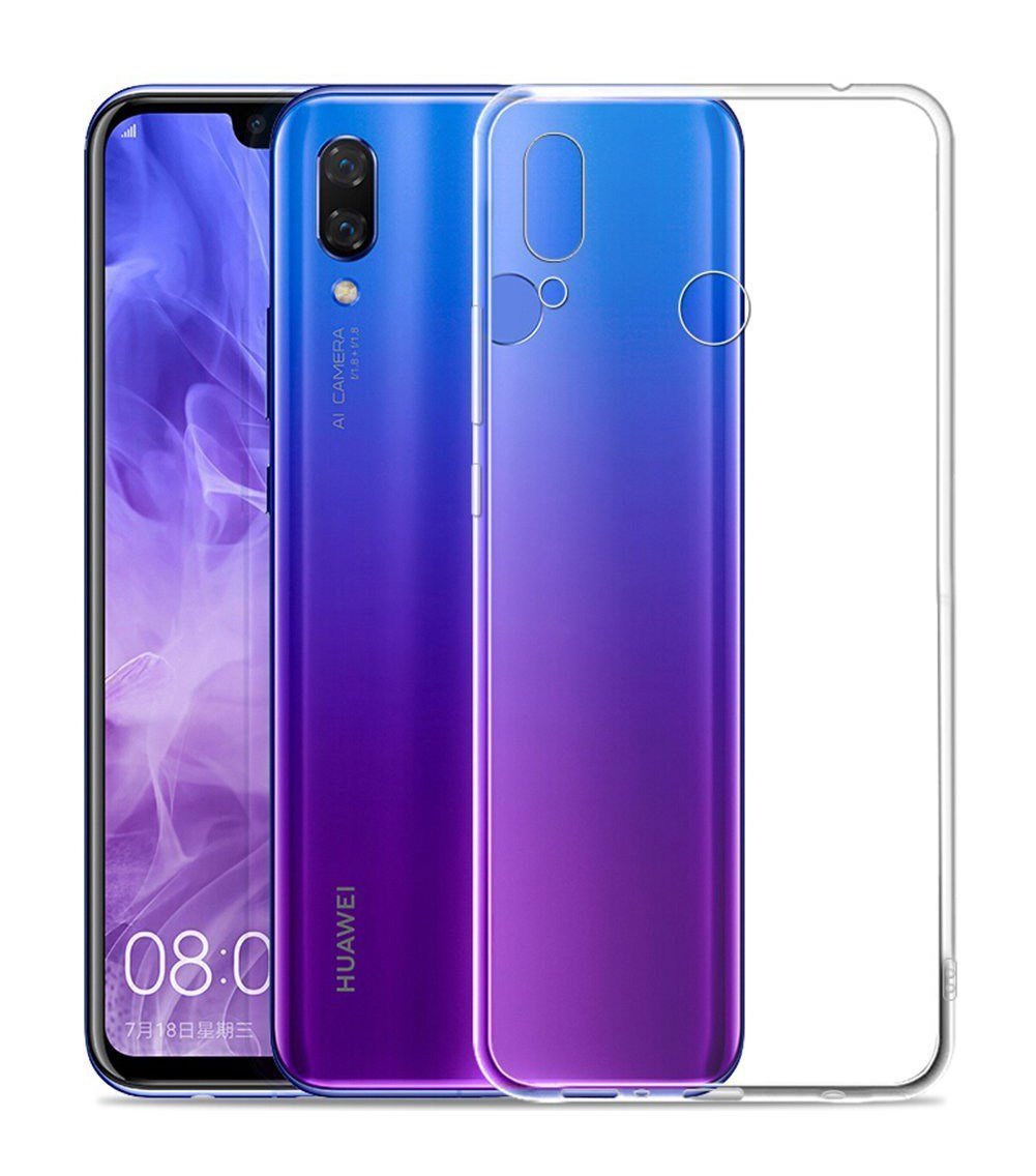 POWERTECH Θήκη Ultra Slim  για Huawei Y9 2019, διάφανη 1207
