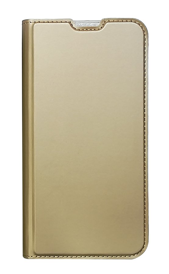 POWERTECH Θήκη Βook Elegant για Samsung A40, χρυσή 1348